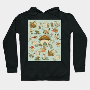Vintage Cottagecore Collage Hoodie